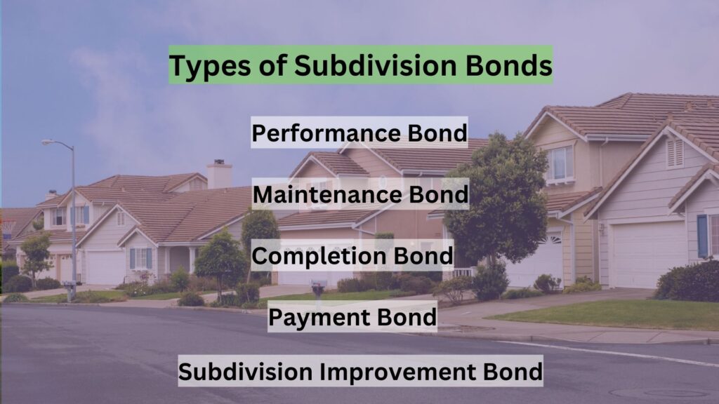 Types-of-Subdivision-Bond